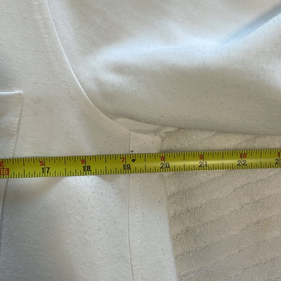 BCBG by MaxAzria Winter White A-line Dress. Rayon/Polyester blend. Size M - Picture 9 of 11